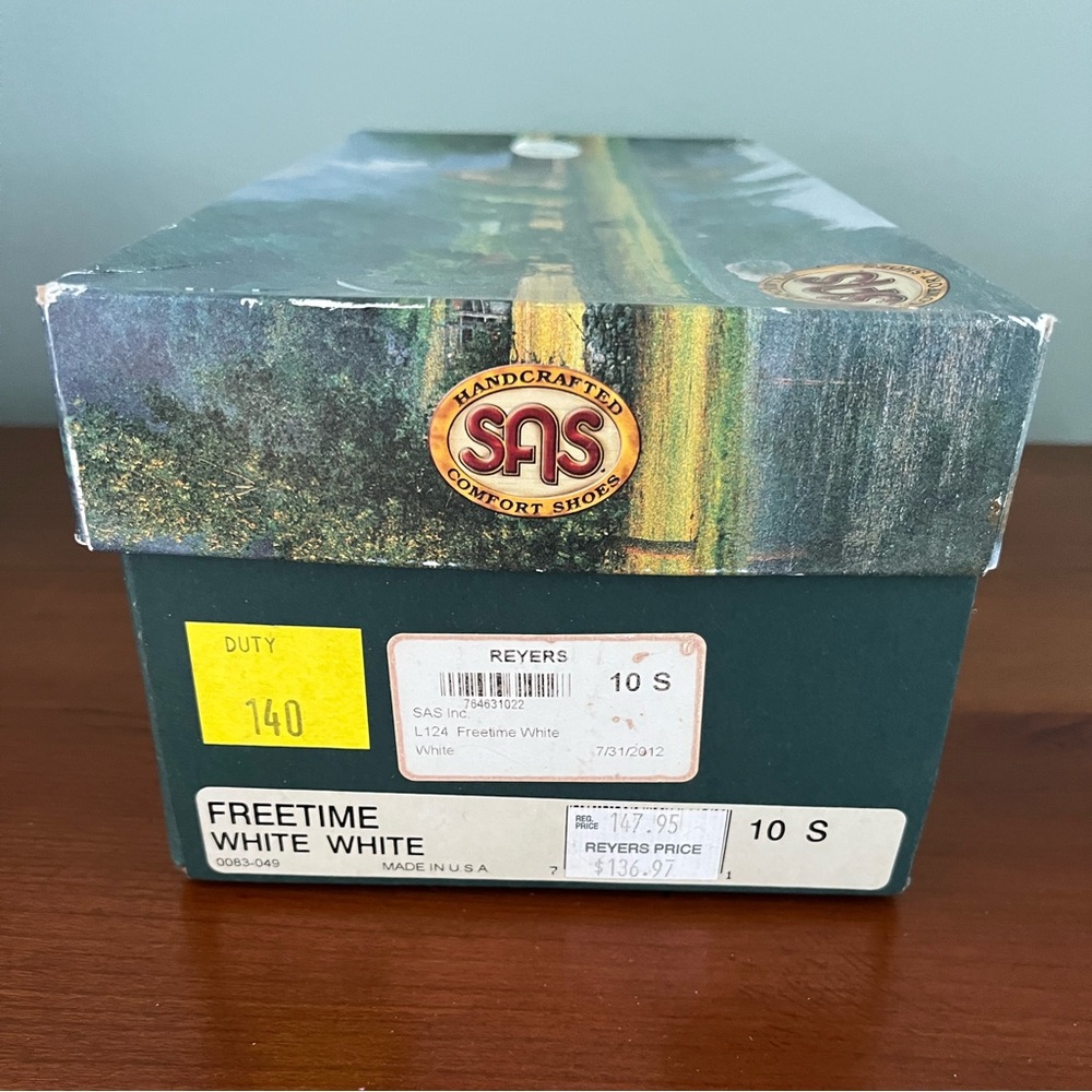 NEW! Women’s SAS Free Time Shoes Size 10 Slim/Narrow in White - Picture 3 of 14